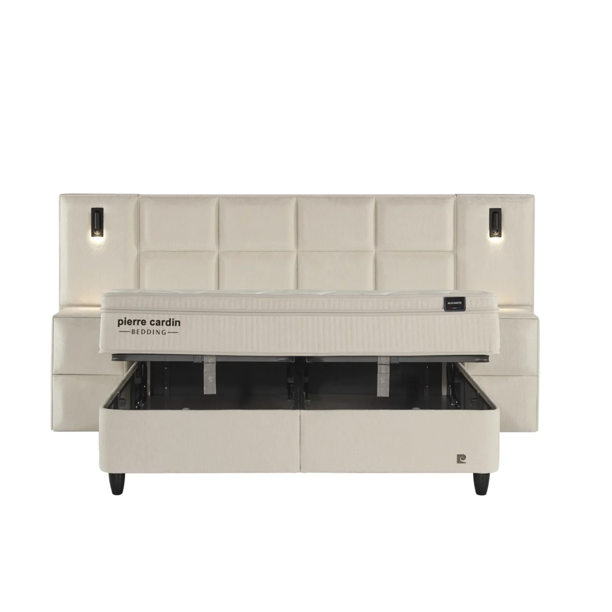 ALICANTE PRIME Bed 90x200 - With Mattress - Pilt 3