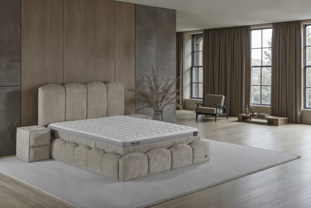 LAS PALMAS Bed 140x200 - With Mattress - Pilt 2