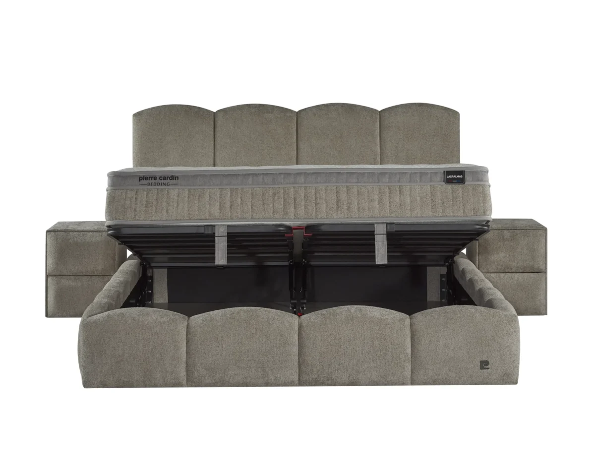 LAS PALMAS Bed 140x200 - With Mattress - Pilt 4