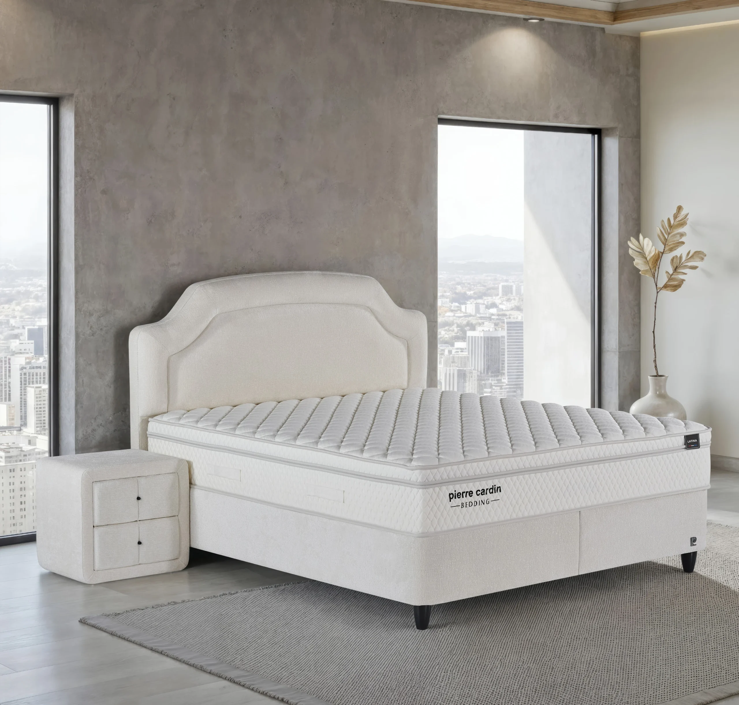 pierre-cardin-latina-voodikomplekt-main-2-1.webp LATINA Bed 120x200 - With Mattress - Pilt 1