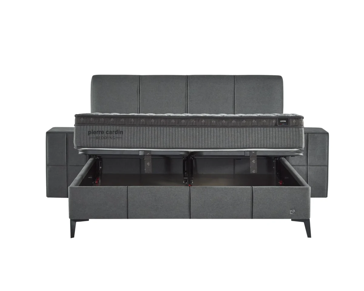LEON Bed 90x200 - With Mattress - Pilt 3