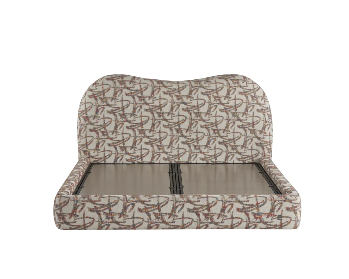 LUNE Pattern Bed 200x200 - With Mattress - Pilt 11