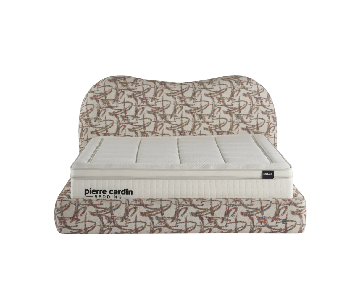 LUNE Pattern Bed 200x200 - With Mattress - Pilt 4