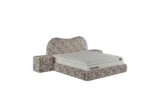 LUNE Pattern Bed 200x200 - With Mattress - Pilt 6