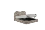 LUNE Pattern Bed 200x200 - With Mattress - Pilt 8