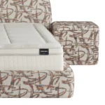 LUNE Pattern Bed 200x200 - With Mattress - Pilt 10
