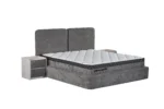 MONZA Bed 160x200 - With Mattress - Pilt 4