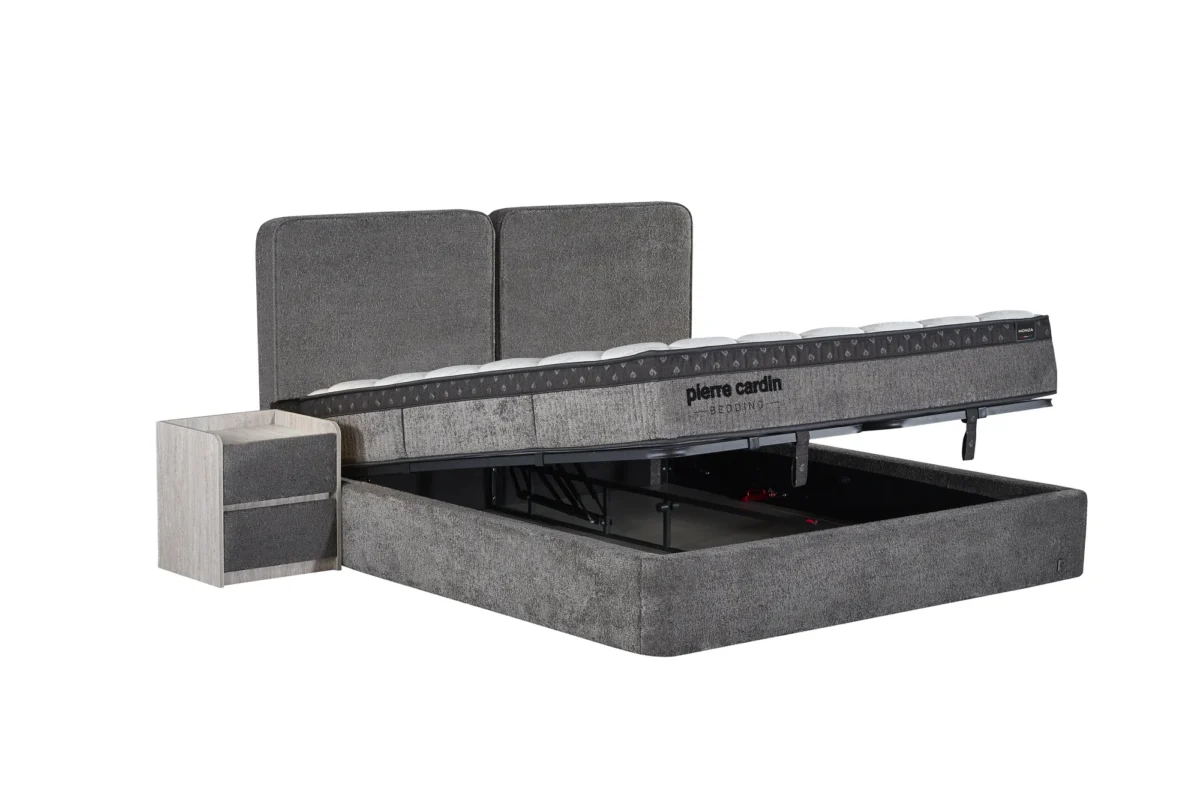 MONZA Bed 160x200 - With Mattress - Pilt 7