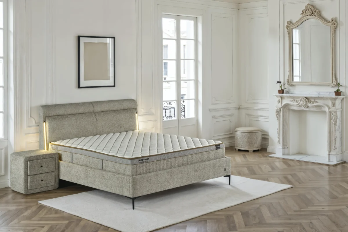 PALAIS Bed 200x200 - With Mattress - Pilt 2
