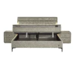 PALAIS Bed 200x200 - With Mattress - Pilt 3