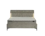 PALAIS Bed 200x200 - With Mattress - Pilt 4