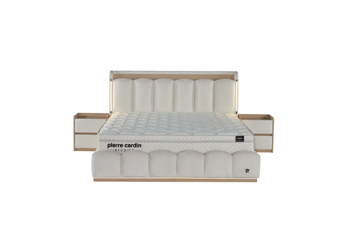 TORINO Bed 200x200 - With Mattress - Pilt 2