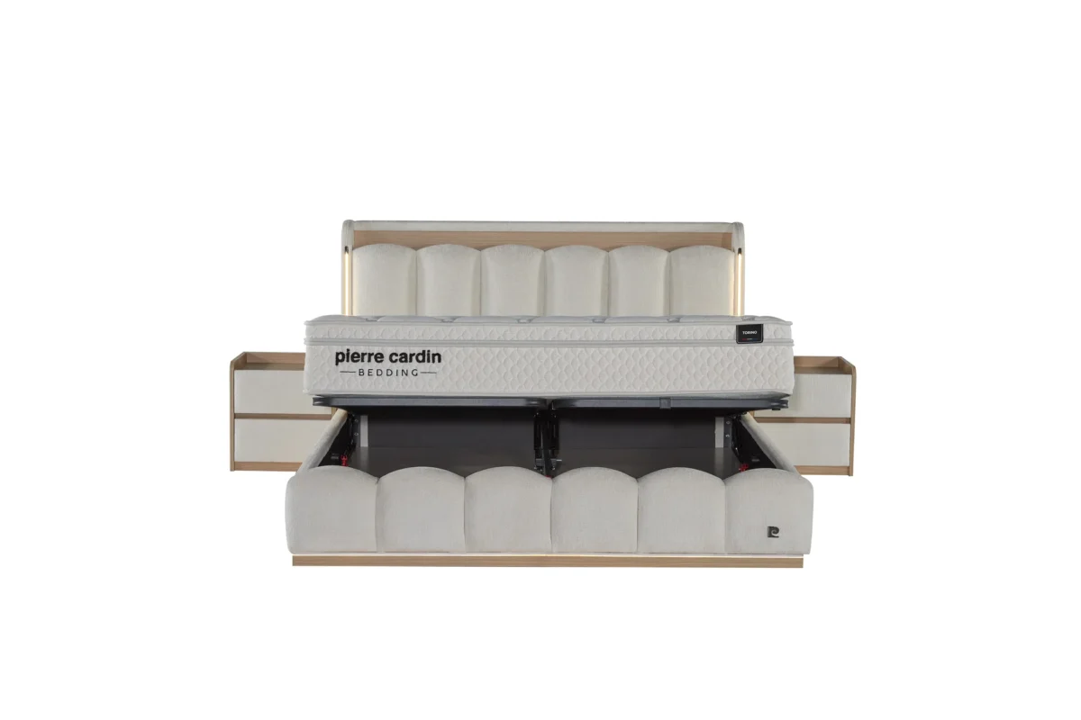 TORINO Bed 200x200 - With Mattress - Pilt 3