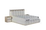 TORINO Bed 200x200 - With Mattress - Pilt 5