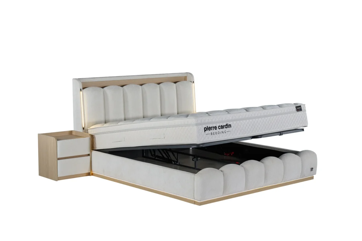 TORINO Bed 200x200 - With Mattress - Pilt 6