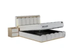 TORINO Bed 200x200 - With Mattress - Pilt 6