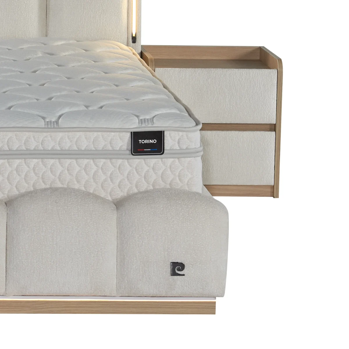 TORINO Bed 200x200 - With Mattress - Pilt 9