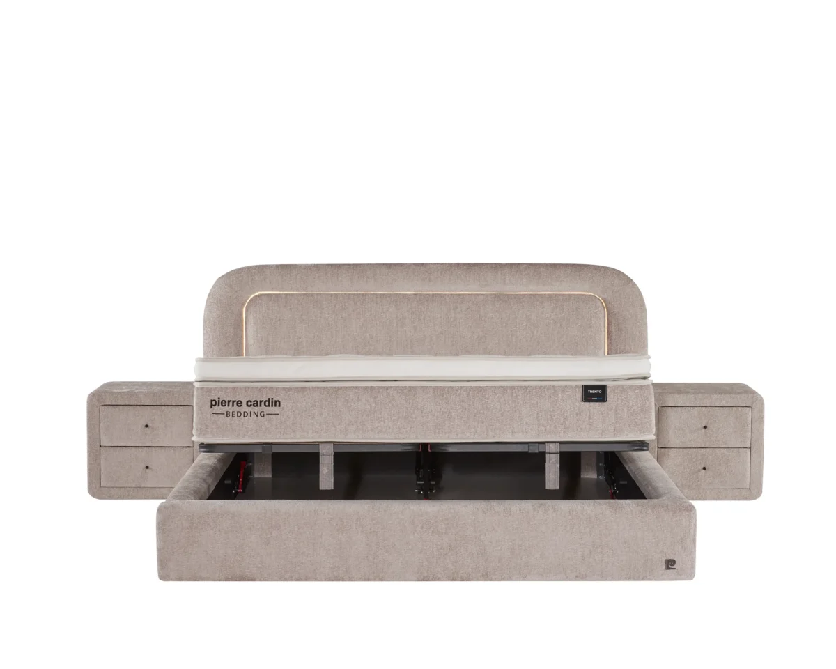 TRENTO Bed 140x200 - With Mattress - Pilt 4