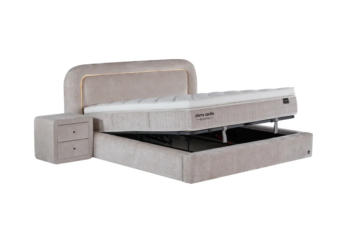 TRENTO Bed 140x200 - With Mattress - Pilt 7